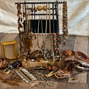 “This is WiLd” - Assorted Jewelry Collection, Black, Brown, &  Gold Collection